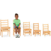 Jonti-Craft® KYDZ Ladderback Chair - Set of 2 - 8" Height