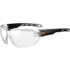 Ergodyne® Skullerz® VALI Frameless Safety Glasses, Matte Black, Clear Lens