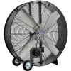Global Industrial 48" Portable Drum Blower Fan, 19500 CFM, 1-1/2 HP, 1 Phase