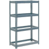 Global Industrial Extra Heavy Duty Shelving 36"W x 18"D x 60"H With 4 Shelves, No Deck, Gray