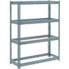 Global Industrial™ Extra Heavy Duty Shelving 48"W x 12"D x 60"H With 4 Shelves, No Deck, Gray