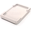 Global Industrial White Lid For Cross Stack And Nest Tote 25-1/8 x 16 x 8-1/2 - Pkg Qty 6