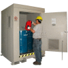Outdoor Hazardous Chemical Storage Building - 4 Drum