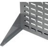 16 Gauge Steel Louvered Pick Rack with Stable Legs