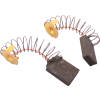 Replacement Carbon Brushes For Global Industrial Pipe Threading Machines 604050 & 604051 - Pkg Qty 2