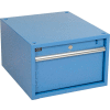 Global Industrial™ Steel Drawer, 17-1/4"W x 20"D x 12"H, Blue