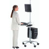 Height Adjustable - Portable Workstations - Mobile Computer Cart