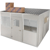 Modular Partition Storage Roof For Four Wall 8' x 8'