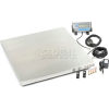 Interfaces and Display Included with Low Profile Shipping Floor Scale