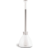 simplehuman® Toilet Plunger - White BT1085