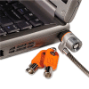 Kensington® 64068 MicroSaver® Keyed Laptop Lock with 6 ft. Cable, Black/Gray