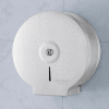 Global Industrial Stainless Steel Jumbo Bathroom Tissue Dispenser - One 9" Roll