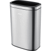 Global Industrial Stainless Steel Slim Open Top Receptacle - 10-1/2 Gallon