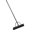 Global Industrial™ 24" Push Broom W/ Plastic Block & Steel Handle, Fine Sweep - Pkg Qty 4