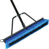 Global Industrial™ 24in Push Broom w/ Plastic Block & Steel Handle - Multi-Surface Sweep
																			