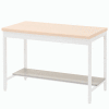 Global Industrial Lower Shelf Plastic Laminate for Euro Bench- 48"W x 12"D - Gray
