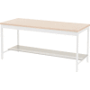 Global Industrial Lower Shelf Plastic Laminate for Euro Bench- 72"W x 16"D - Gray