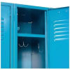 Coat Hooks in Single Tier Steel Lockers, School Lockers, Metal Locker, Storage Lockers, Student Lockers