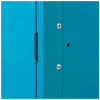 Secure Five Knuckle Hinges on Single Tier Steel Lockers, School Lockers, Metal Locker, Storage Lockers, Student Lockers