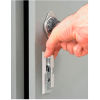 Chrome Locker Latch on Double Tier Steel Lockers, School Lockers, Metal Locker, Storage Lockers, Student Lockers