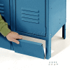 Global Industrial Front Base For 12"W X 6"H Blue Locker