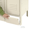 Global Industrial Front Base For 12"W X 6"H Tan Locker