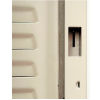 Secure 3 Point Locking Door on Single Tier Steel Lockers, School Lockers, Metal Locker, Storage Lockers, Student Lockers, Assembled Lockers