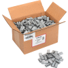 Pac Strapping Serrated Polyester Strapping Seals, 5/8" Strap Width, Silver, Pack of 1000