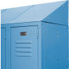 Slope Top Kit for Steel Lockers Prevents Clutter On Top Of Lockers