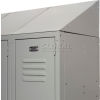 Slope Top Kit for Steel Lockers Prevents Clutter On Top Of Lockers