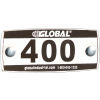 Number Plate Kit - Pkg Of 200 Numbered 300-499