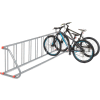 Global Industrial, Single Sided Steel Grid Bike Rack, Fits 9 Bikes, 31-3/16 x 26-1/2 x 111-5/8"