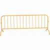 Crowd Control Barrier Powder Coated Yellow 102"L x 40"H x 1-1/4" Dia.