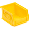 LEWISBins Plastic Stacking Bin PB54-3 - 4-1/8"W x 5-3/8"D x 3"H, Yellow - Pkg Qty 24