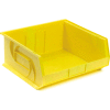 LEWISBins Plastic Stacking Bin PB1416-7 - 16-1/2"W x 14-3/4"D x 7"H, Yellow - Pkg Qty 6
