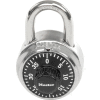 Master Lock® No. 1525 1525 General Security Combo Padlock, Key Control, Black Dial