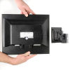 Easy Flat Panel Monitor Attachment to VESA Mount for LCD Track