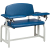 Clinton 66000 Lab X Series Extra-Wide Blood Drawing Chair with Padded Arms