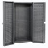 Louvered Panels in Interior of Bin Storage Cabinet, Security Cabinet with Premium Stacking Bins