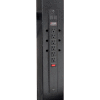 Global Industrial™ Power Kit for 68"H and 81"H Orbit Posts - Black