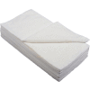 Global Industrial 300 GSM Microfiber Polishing Cloths, 16" x 16", White, 12 Cloths/Pack