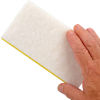 Global Industrial™ Light Duty Scrub Sponge, Yellow/White, 3.25in x 6.25in - Case of 20 Sponges
																			