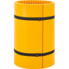 Global Industrial™ Column Wrap Protector For 24" Dia. Column, 44"W x 42"H, 2 Sheets, Yellow
