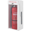 Global Industrial Fire Extinguisher Cabinet, Surface Mount, Lockable, Fits 2-1/2-5 Lbs.