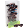 Global Acrylic Safety PPE Dispenser, Visitor Specs Deluxe, GLASG-D