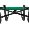 Global Industrial 46in Child Size Square Outdoor Steel Picnic Table - Perforated Metal - Green
																			