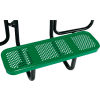 46" Square Perforated Picnic Table, Green