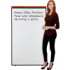 Interion® Deluxe Office Partition Panel with Whiteboard, 36-1/4"W x 61-1/2"H