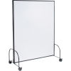 Mobile Office Partition Panel with Whiteboard, 48-1/4"W x 63-1/2"H
																			