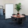 Mobile Office Partition Panel with White ...
																			